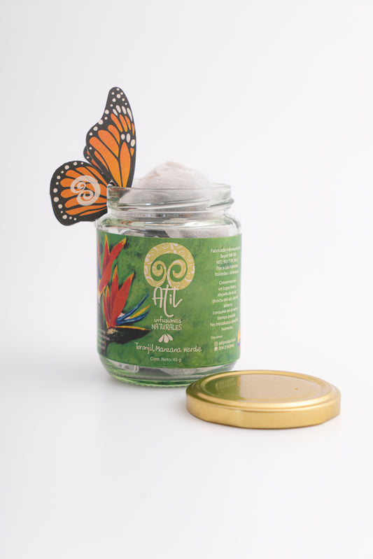 Infusión Toronjil y Manzana Verde