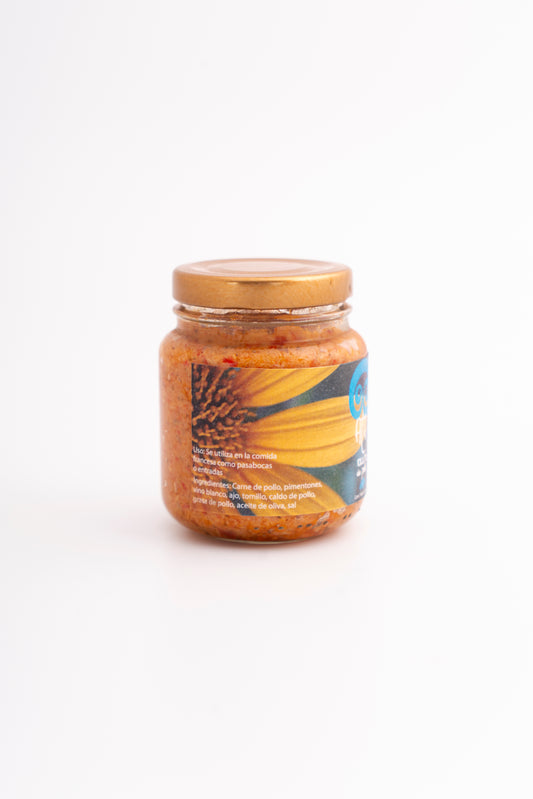 Rillette de pollo al vino blanco 130g