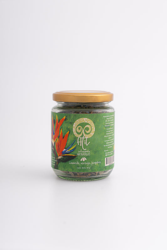 Infusión Limoncillo, Naranja y Jengibre