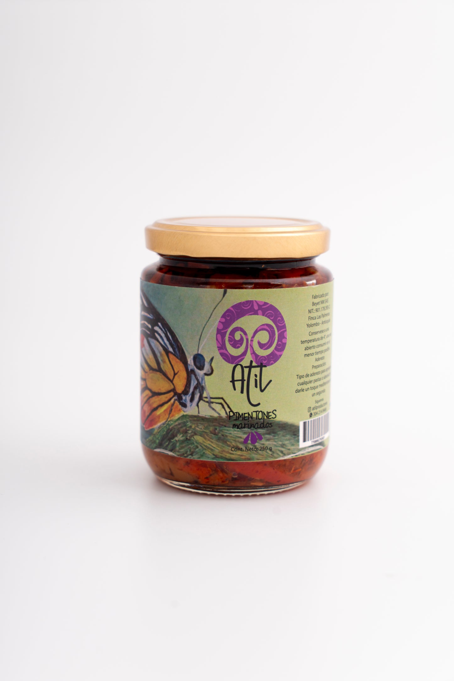 Pimentones marinados 250g