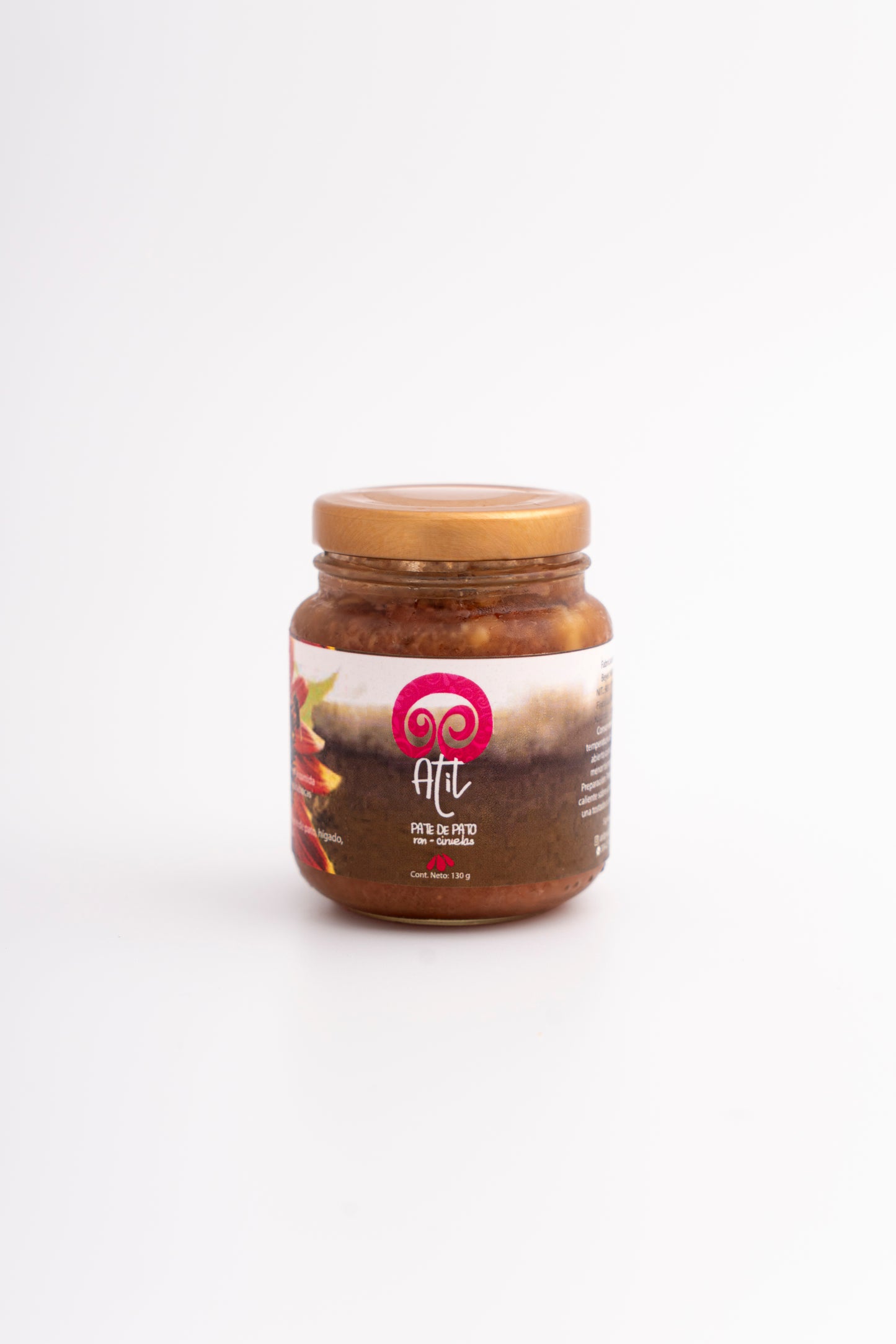 Paté de pato ron ciruelas 130g